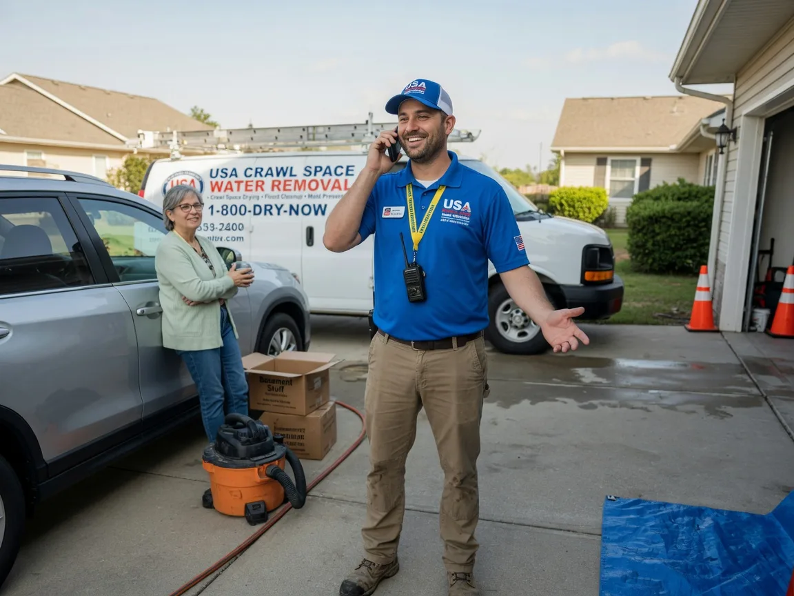 Crawl Space Water Removal Numidia, PA FAQs